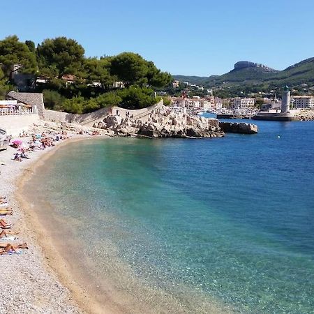 Cassis Calanques, 2 Pieces Grande Terrasse Vue Mer Esterno foto